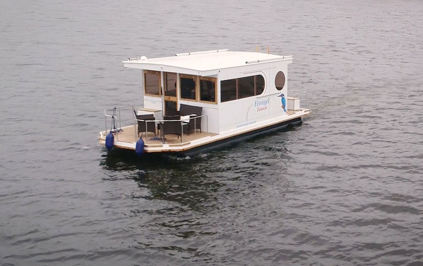 Eisvogel Touren Hausboot – Originalfoto
